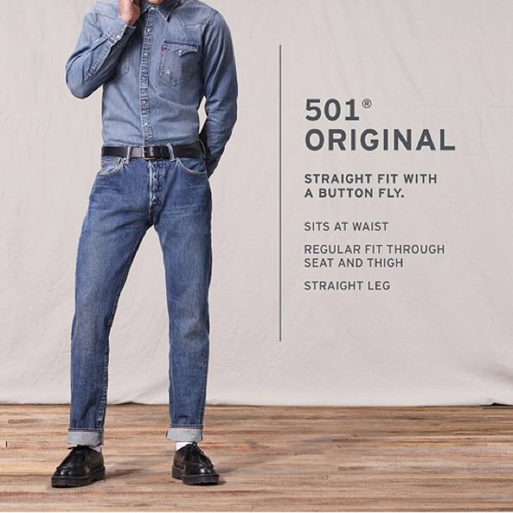 Levi’s 501 Original Fit 34x30